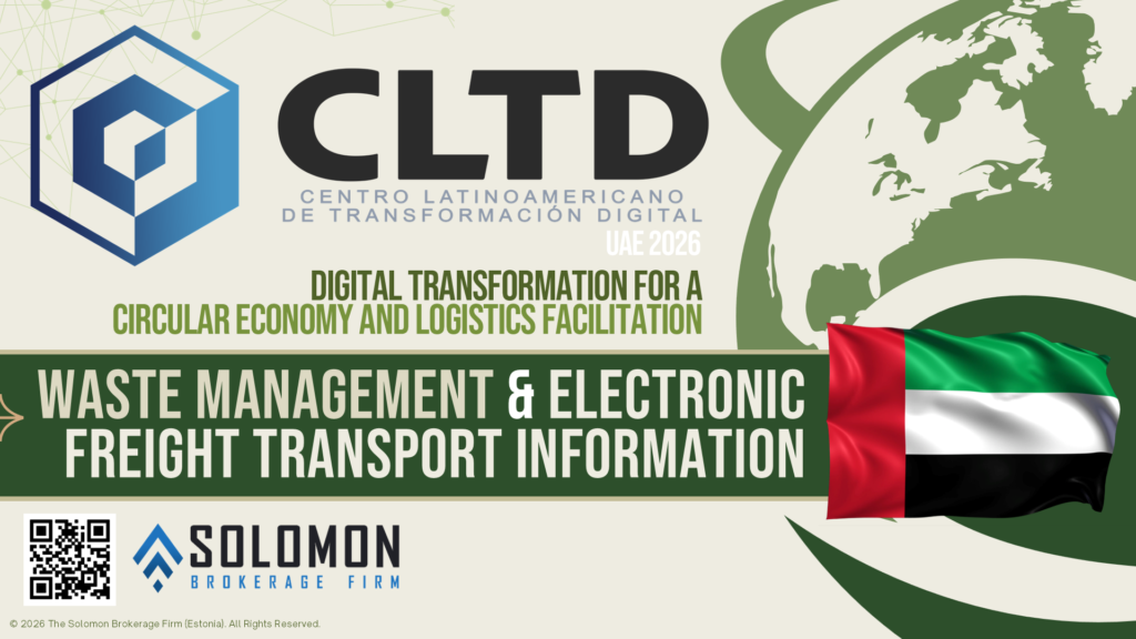UAE Digital Transformation - Circular Economy and Logistics Facilitation - CLTD