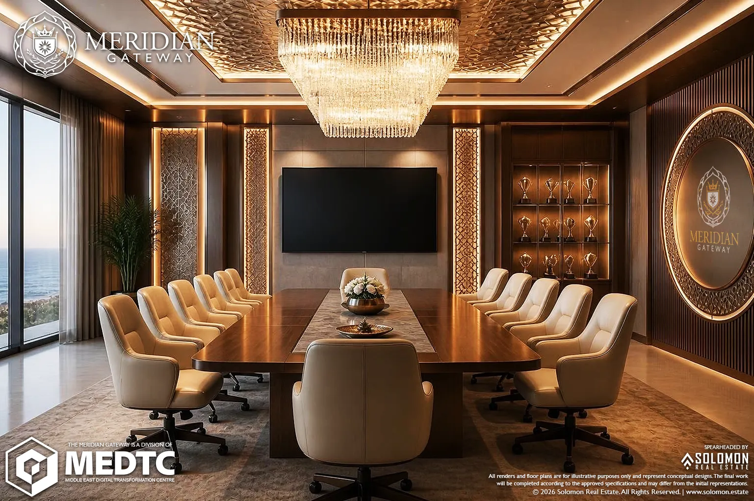 Business Center - Meeting Room 2 - Meridian Gateway
