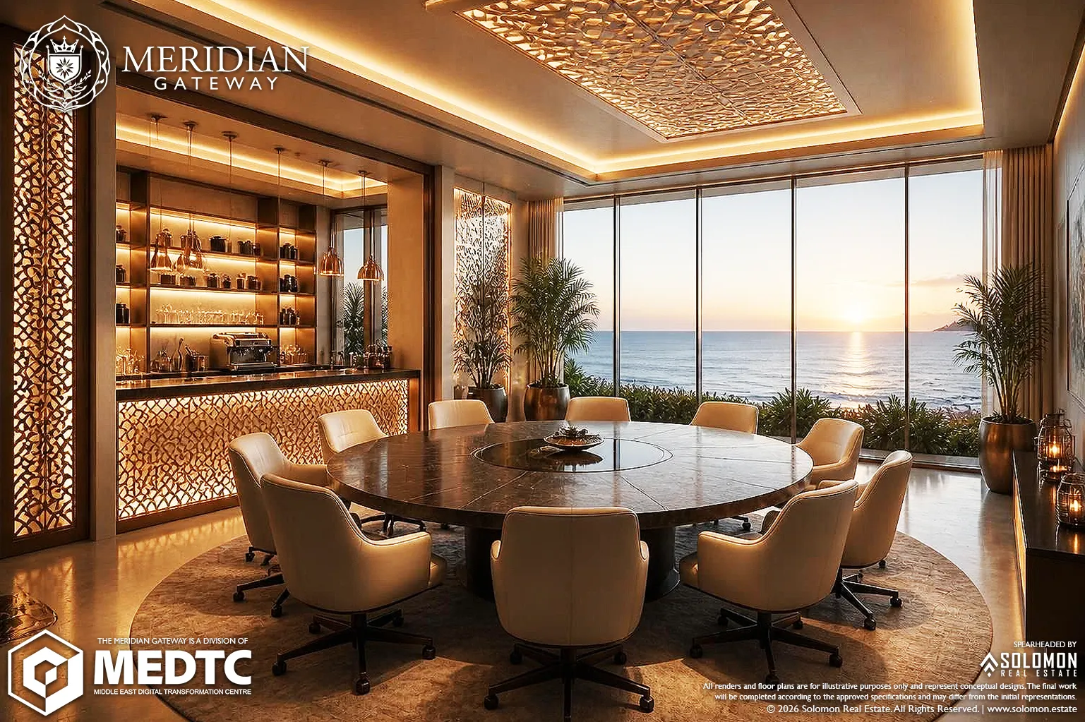 Business Center - Meeting Room 3 with Cafe Bar - Meridian Gateway