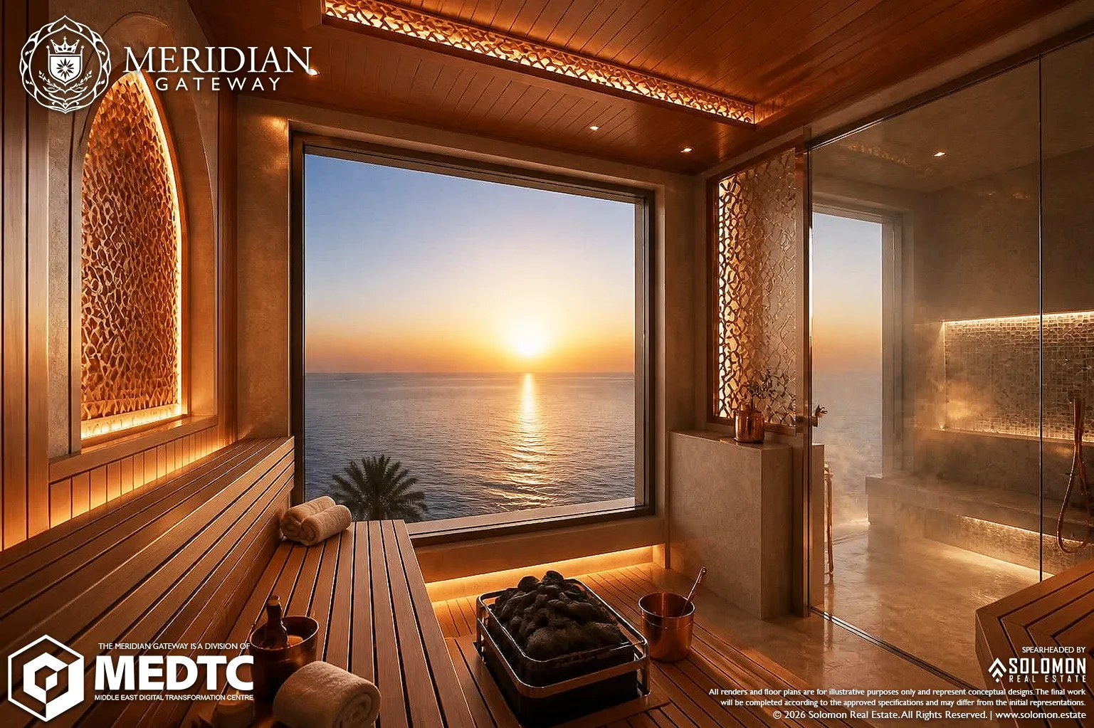 Spa - Sauna and Steam - Meridian Gateway