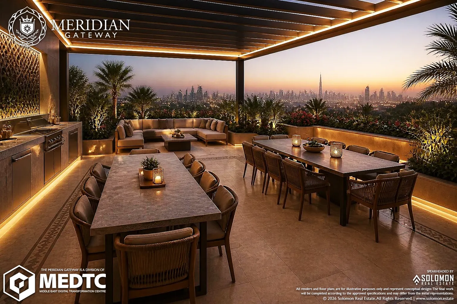Typical 4-BR Standalone House (350 m²) Patio Terrace (19 m²) - Meridian Gateway